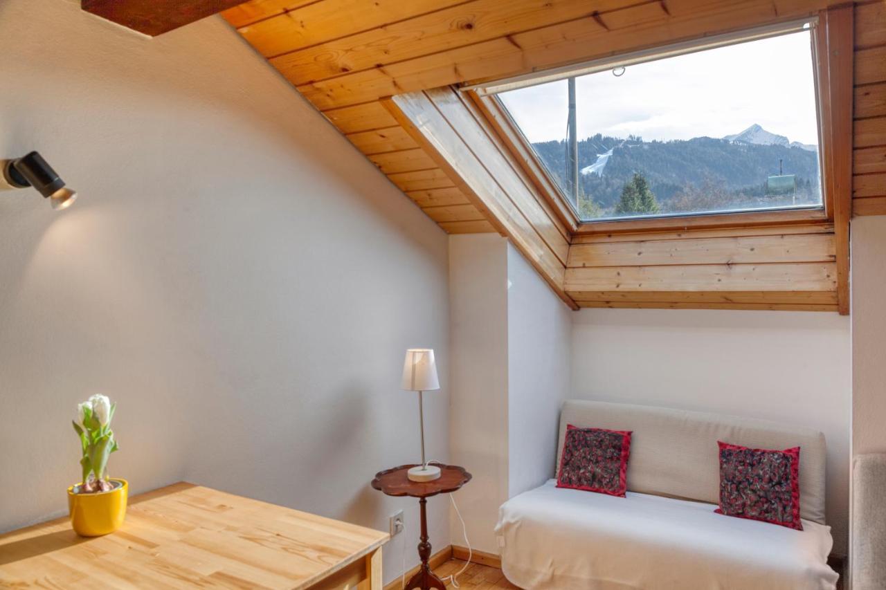 Ruhige Ferienwohnung Partenkirchen 2 ガルミッシュ・パルテンキルヒェン エクステリア 写真
